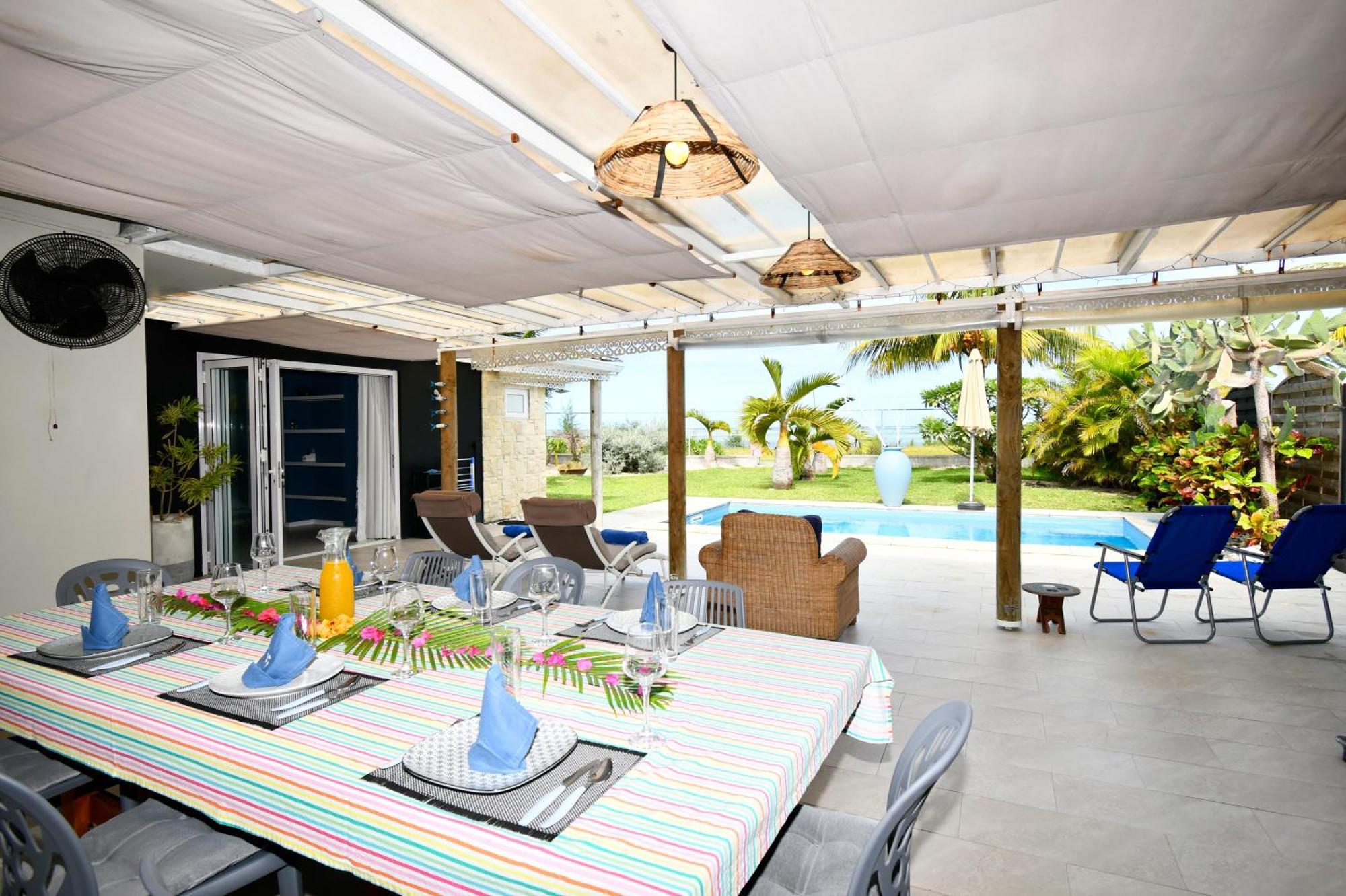 Chalet Kestrel With Pool On The Beach Riambel Dış mekan fotoğraf